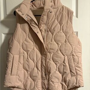 Amazon Women's Quilted Vest - Light Pink